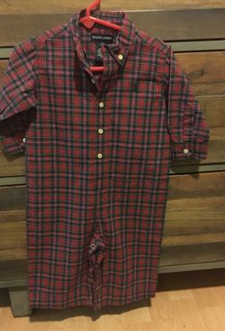 Ralph Lauren romper with tags. 6-12 months