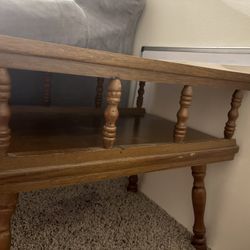 Wooden Side Table 