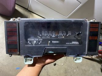 Buick speedometer