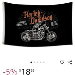 3 X 5 Harley Davidson Flag