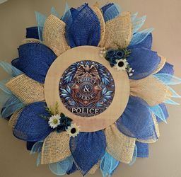 Police Wreath