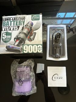 batería de reemplazo EGR de 9000 mAh para aspiradoras Dyson V11/V15