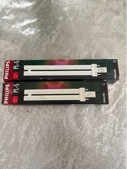 Philips light bulbs are new 13 W 41 and 9 W 27