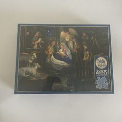 Cobble Hill 500+ Puzzles Away In A Manger 