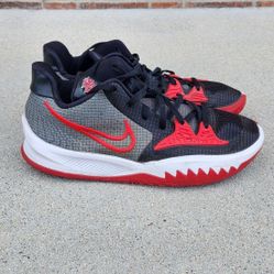 Men’s Size 12 Nike Kyrie Low 4 TB in the Black University Red Men Shoes Sneakers 