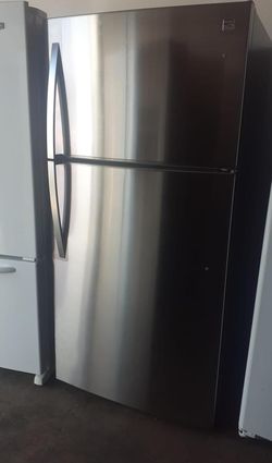 Kenmore Top Mount Stainless Steel Refrigerator Fridge
