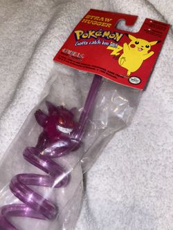 Gengar Straw Topper 