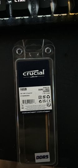 16GB stick of DDR5 RAM