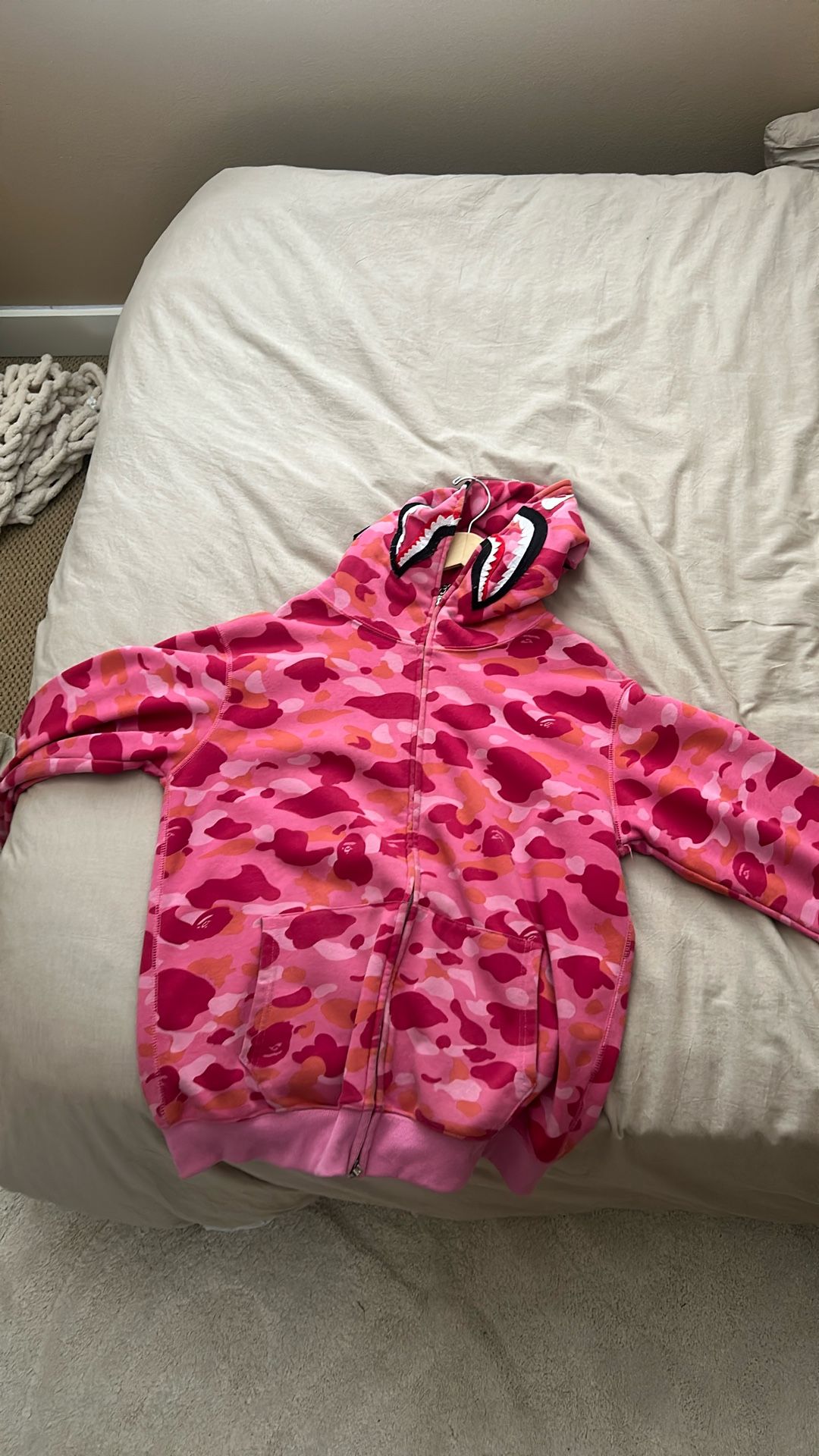 ABC Pink Bape Zip Up