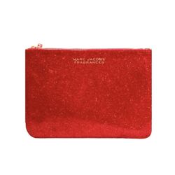 Marc Jacobs Fragrances Red Glitter Pouch