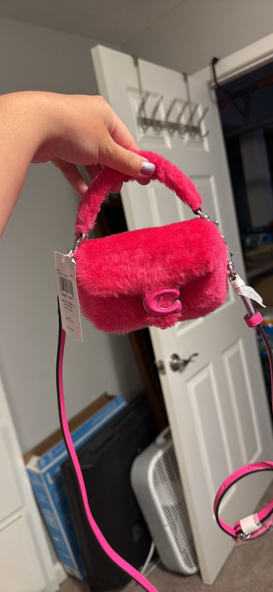 Coach x The Lil Nas Drop Tabby Bag 12 In Shearling: BRAND NEW