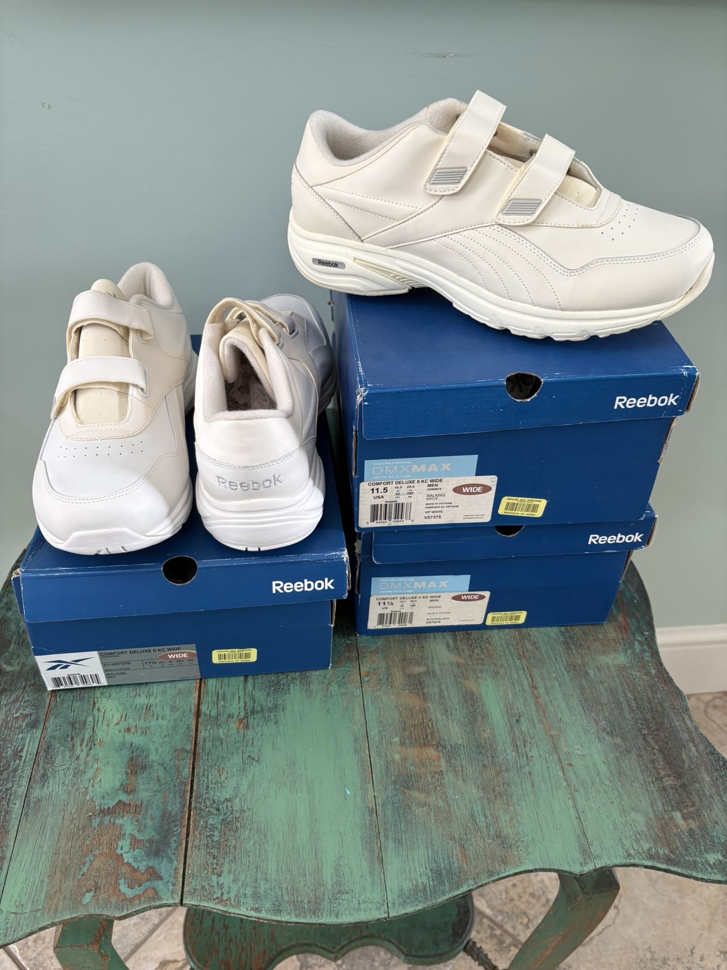 Men’s Reebok Tennis Shoes - New In Box - 3 Pairs