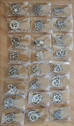 Wooden earring