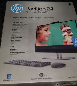 HP Pavilion 24 All-in-One Touchscreen PC 23.8" Intel Core i5-8400T,