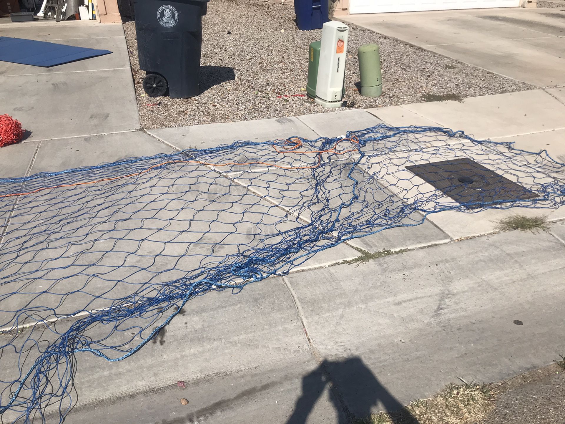 Two fishing nets