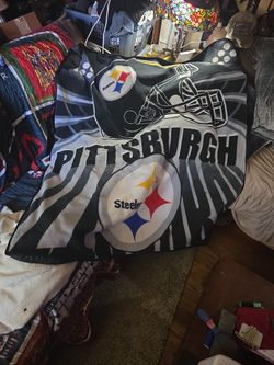 Pittsburgh Steelers Throw Blanket