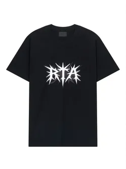 RTA: LIAM SHORT SLEEVE TEE BLACK SPIKE