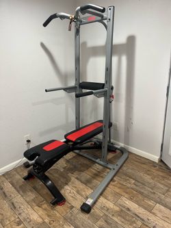 Bowflex tower and bench
