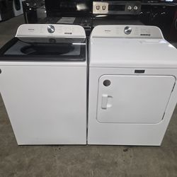 Washer And Electric Dryer 🚚 FREE DELIVERY AND INSTALLATION 🚨