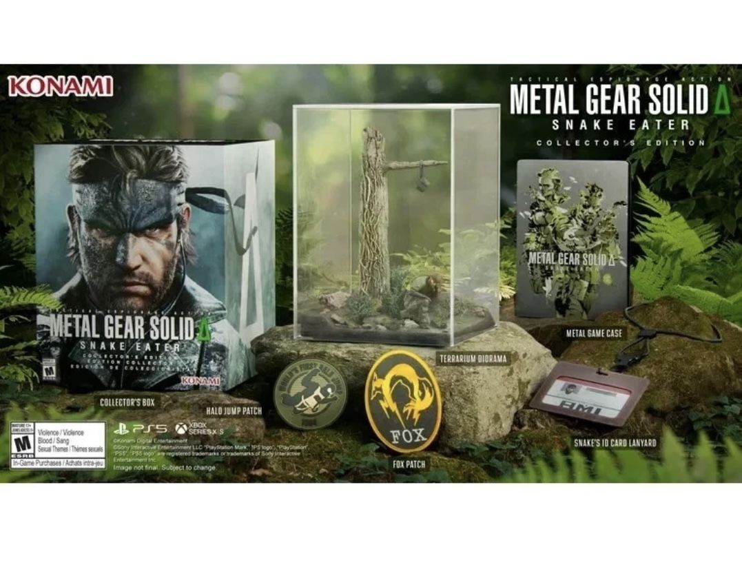 Metal Gear Solid Delta Snake Eater Collector’s Edition PS5 NEW Ready to Ship ✅
