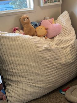 Like new GIANT bean bag bed