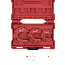 3 Piece Close Quarter Tubing Cutter Set 