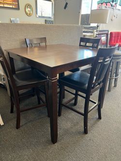 Dining set deal your choice $499 no assemble required turnkey come pickup today $10 down EZ approval
