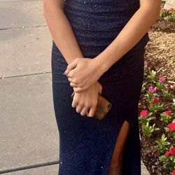 Prom Dress S Chico Blue 