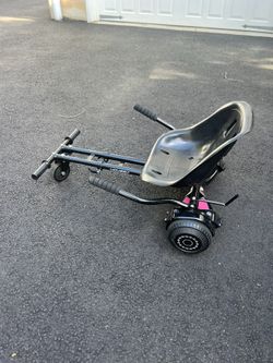 Hover Board With Cart Attachment 