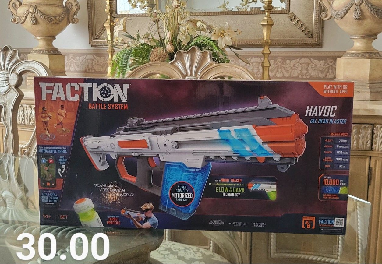 FACTION Battle System HAVOC Gel Bead Blaster