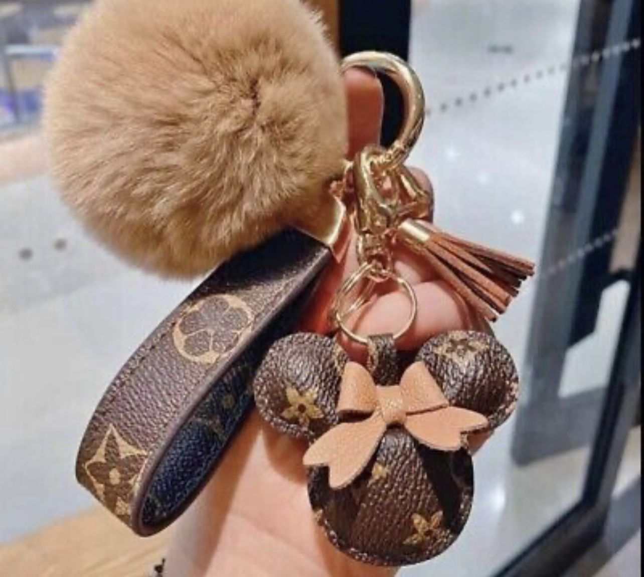 Luxury Minnie Mouse Keychains 