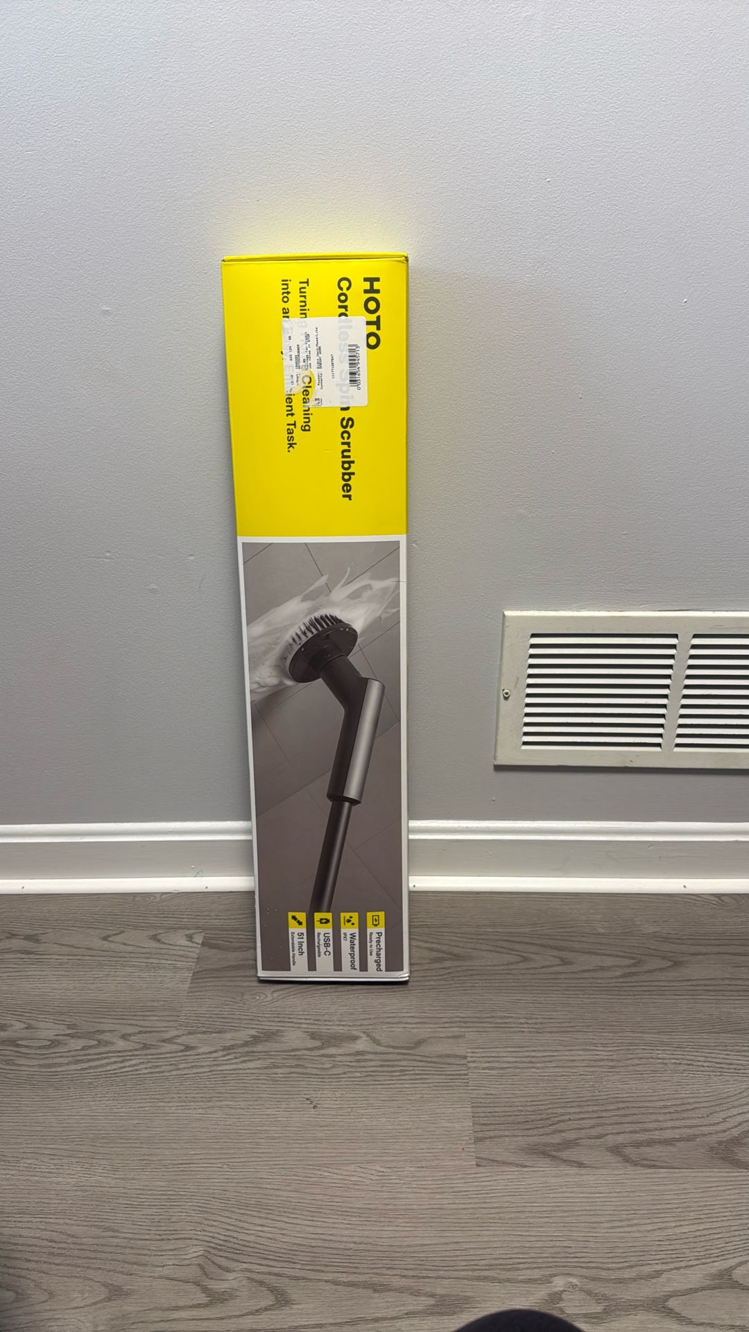 Cordless Spin Scrubber