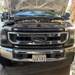 F250 Front Grill Chrome O.E. Used
