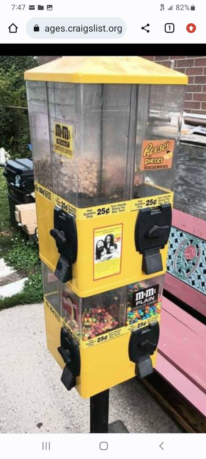 UTurn Candy Vending Machine.