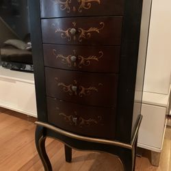 Antique Unique Jewelry Dresser