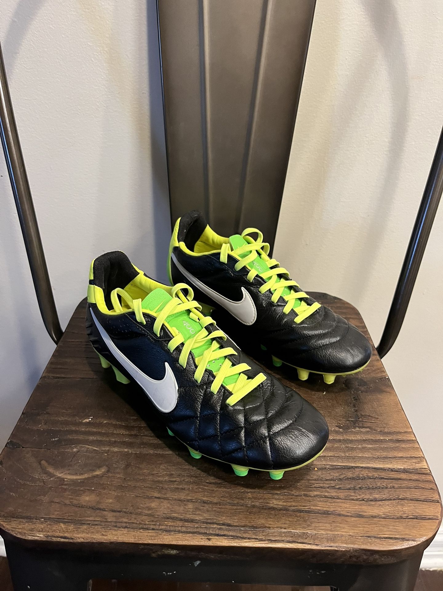 Nike Tiempo Legend IV FG 454316 013 US women's size Soccer