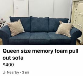 Queen size sofa sleeper