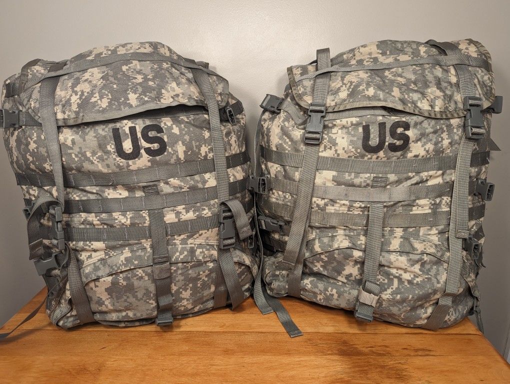 2 Military Surplus Rucksacks 