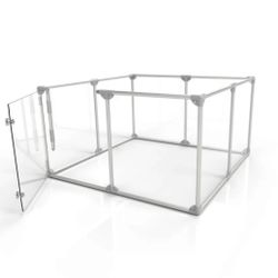 27" Tall Medium Lucidium Clearly loved Pets Pen 