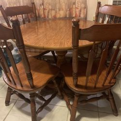 Dining Table 4 Chairs 
