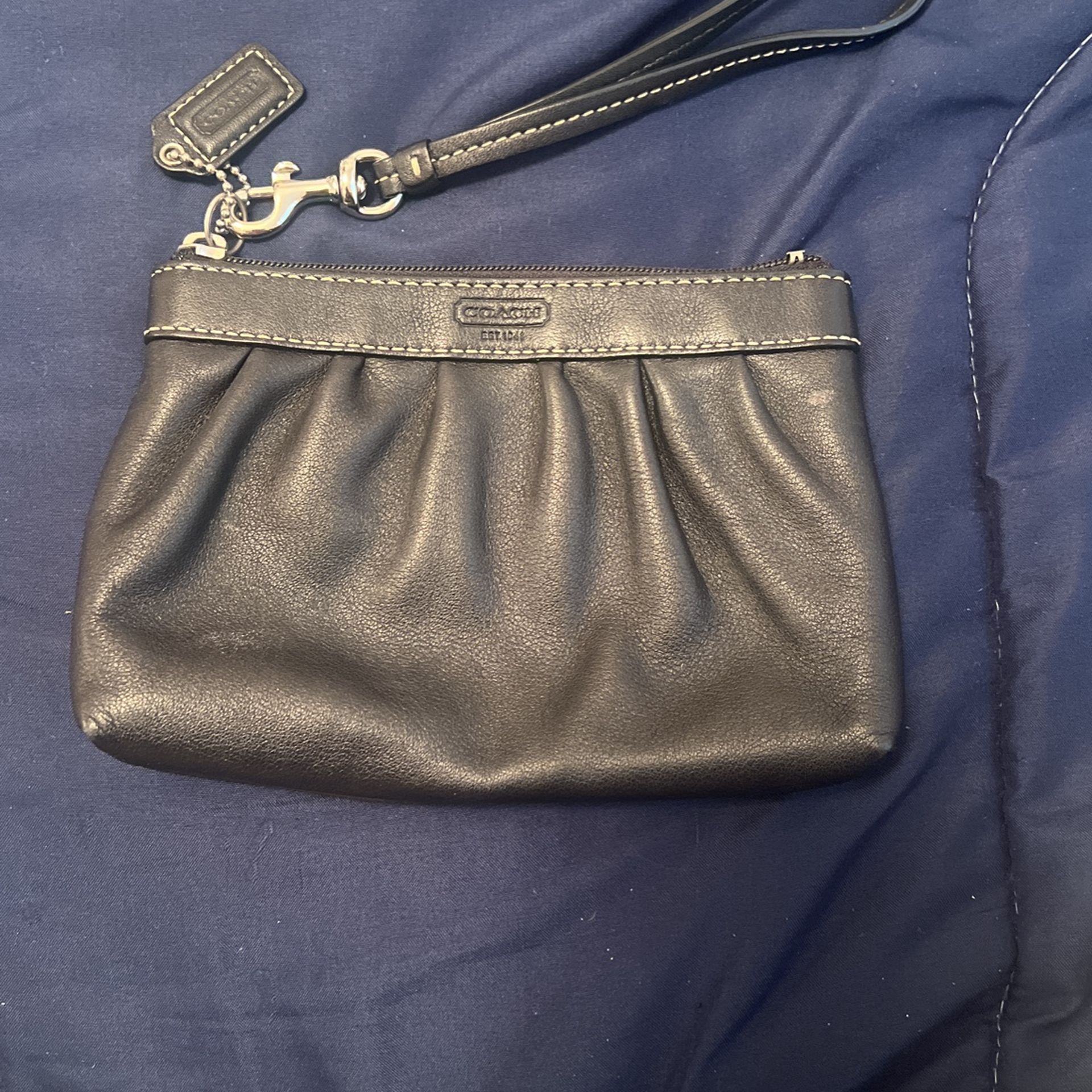 Vintage coach wristlet