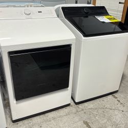 LG Topload Washer Electric Dryer Set