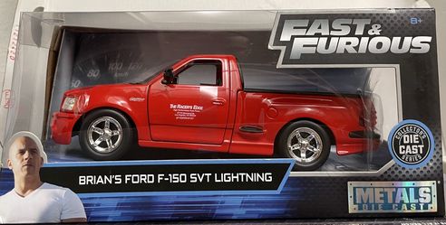 Fast And Furious Brians Ford F-150 Lighting SVT Collextors Edition New