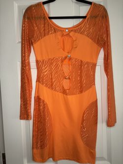 Sexy Orange Dress🍊