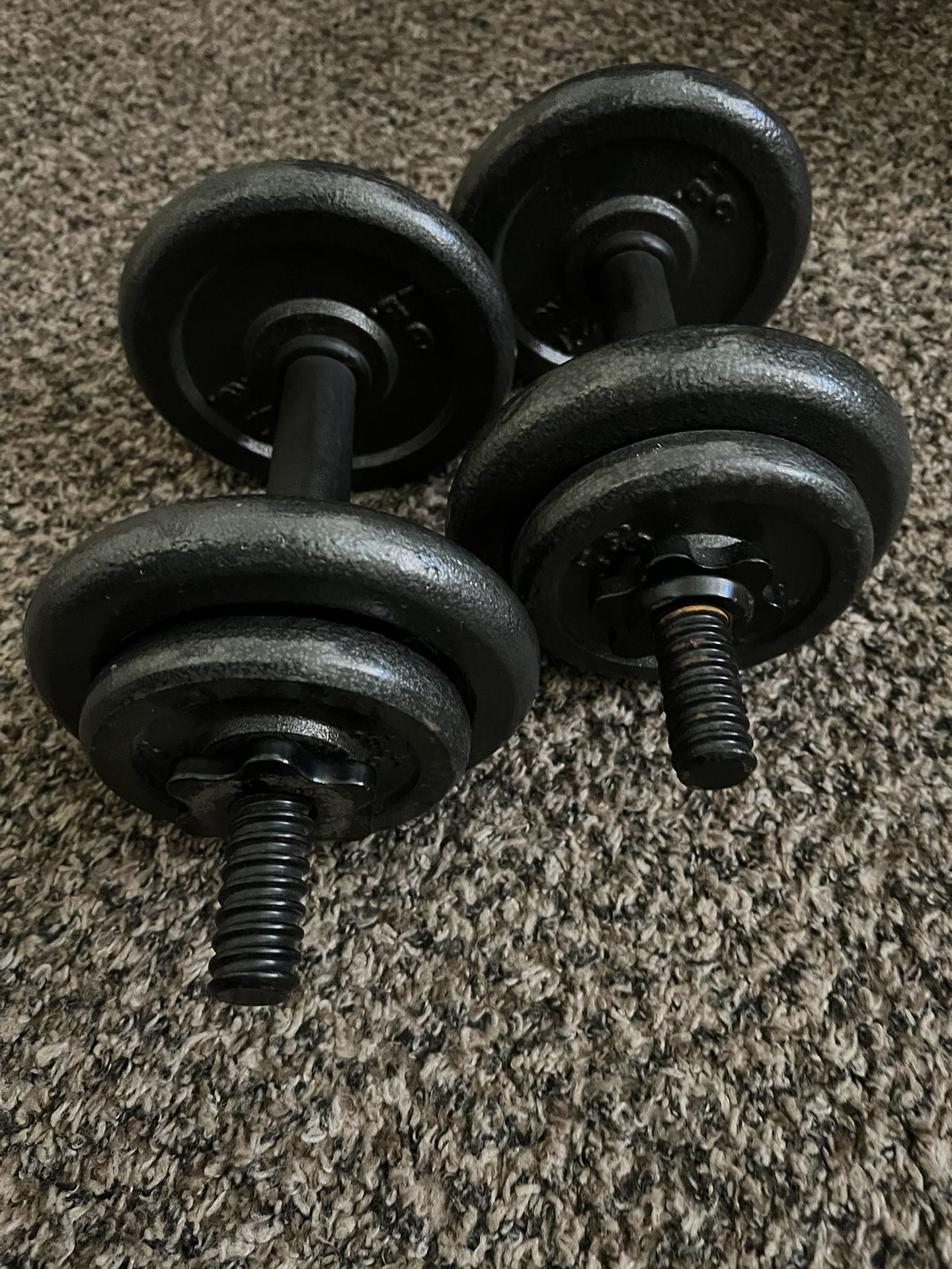 Adjustable Dumbbells 17lbs