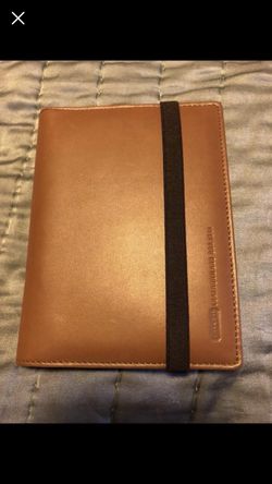 Coach leather passport wallet – like new