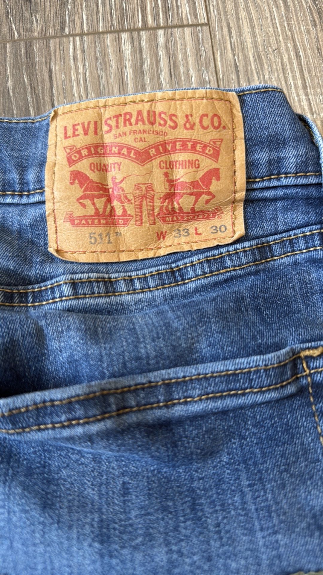 Levi's Blue Skinny Jeans Classic Denim