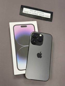 Apple iPhone 14 Pro - Pay $5 DOWN AVAILABLE - NO CREDIT NEEDED