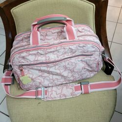 Tous Caos Baby Bag.  Pink Diapers Bag. Good Condition. 