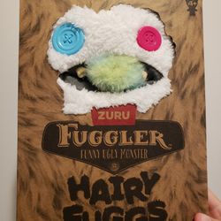New Zuru Fuggler Hairy Fuggs Oogah Boogah Rainbow Tongue Plush